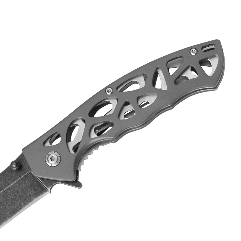 Folding Knife Cutting Knife Portable Knife with Titanium Coating (#31046)