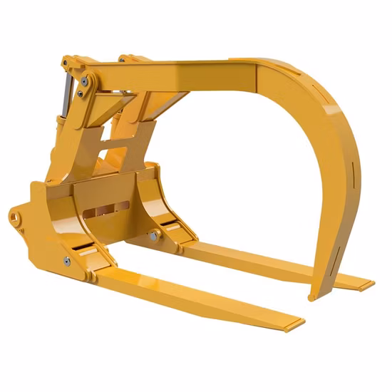 Qingdao Ruilan Customize and OEM Hydraulic Log Grapple Fork for Forestry Wood Lifting
