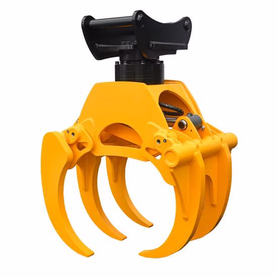 Qingdao Ruilan Customize and OEM Hydraulic Log Grapple Fork for Forestry Wood Lifting