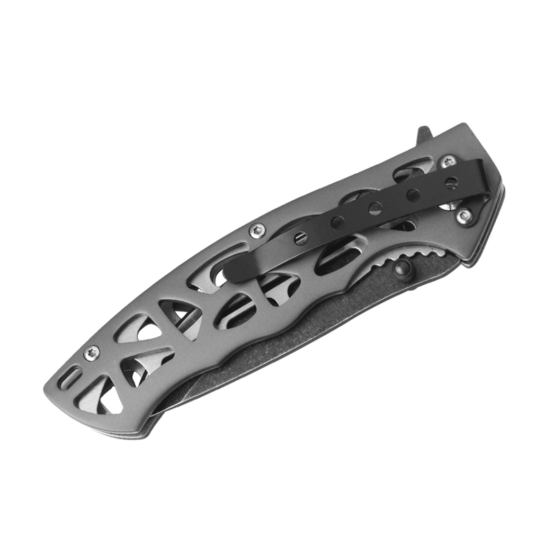 Folding Knife Cutting Knife Portable Knife with Titanium Coating (#31046)